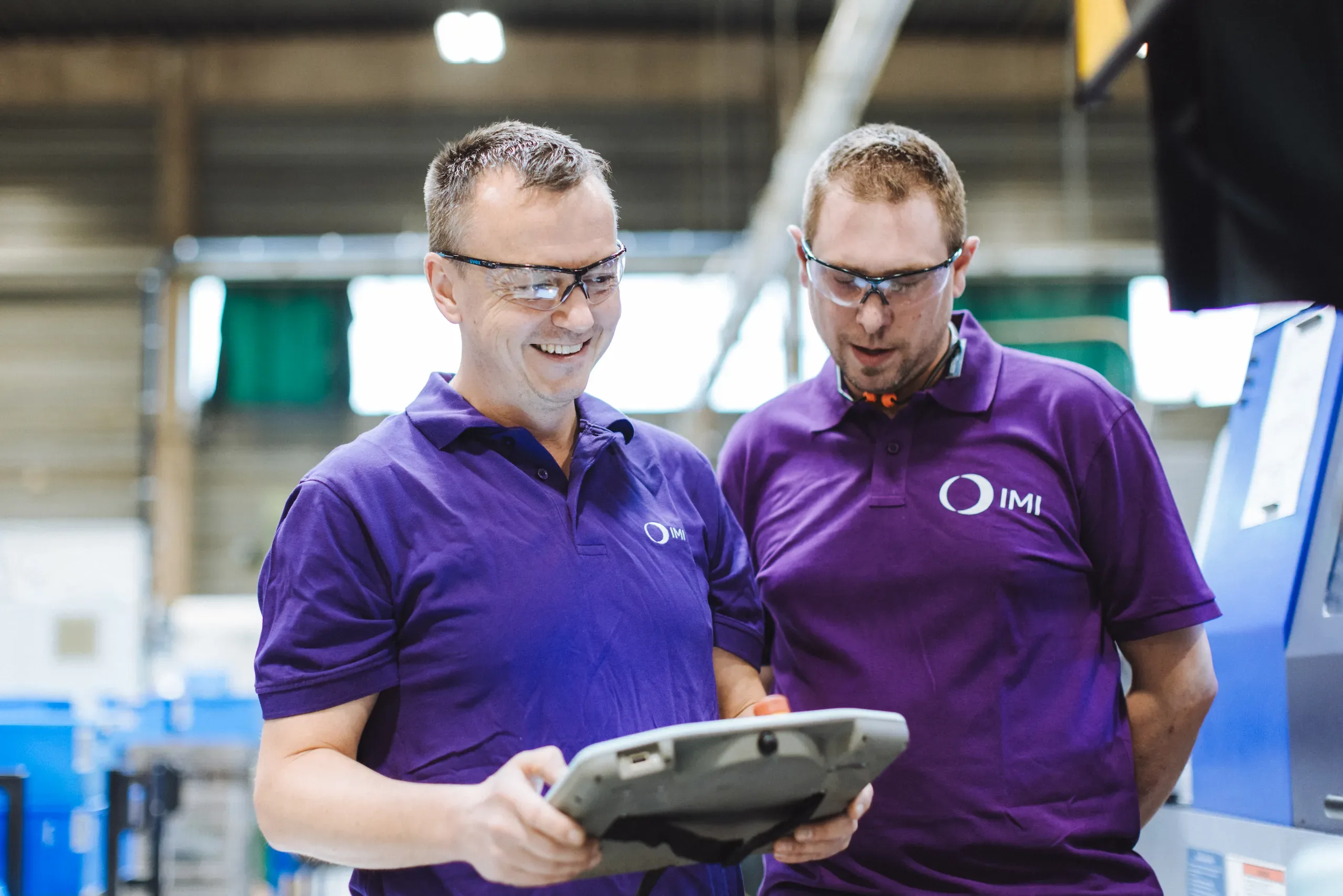 IMI engineers providing onsite support
